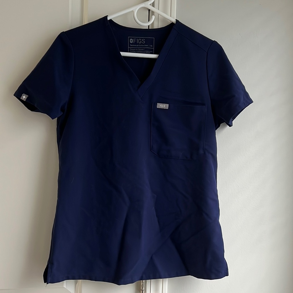 Womens Figs Scrub Top